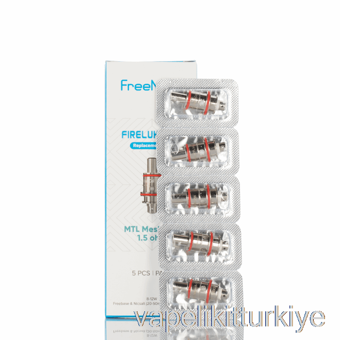 Vape Türkiye Freemax Fireluke 22 Mesh Bobinler 1.5ohm Bobinler